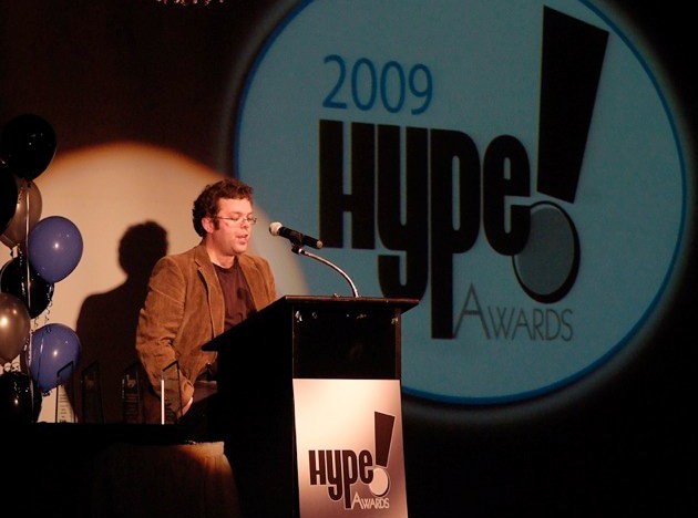 Emcee Aaron Corbett at the 2009 HYPE awards