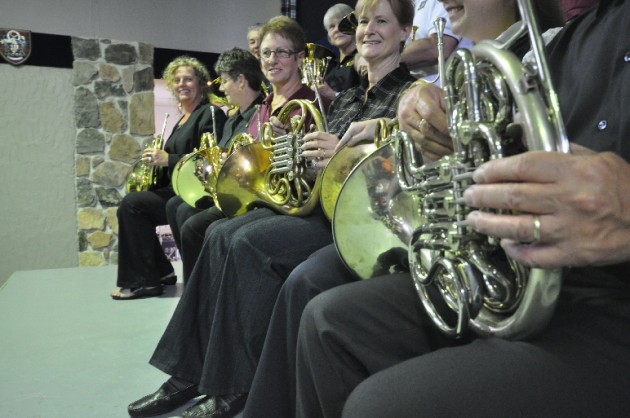 Second Wind Community Band's French Horn Choir