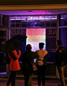 Tessa Kendrick's origami mobile was a big hit at Lumiere 2012