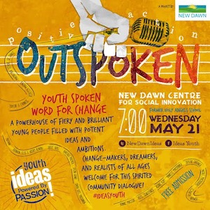 Outspoken Ideas youth poster