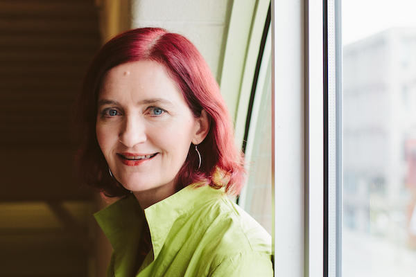 Emma Donoghue will read from her two most recent novels, Frog Music (set in 1870s San Francisco) and Room at the McConnell Library, Thursday April 30, 2015, at 7 p.m. - photo: (c) punch photographic 2013