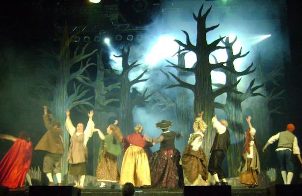 Savoy Theatre's production of Tony Award-winning musical Into the Woods, directed by Robyn Cathcart with musical direction by Barb Stetter, wraps up a three day run Sunday afternoon at 2PM
