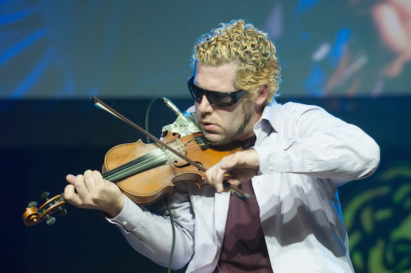 Ashley MacIsaac, pictured here during Celtic Colours in 2014, will host the 2016 East Coast Music Awards Gala with Heather Rankin at Centre 200 in Sydney,April 14. Tickets are available now - photo: Murd Smith