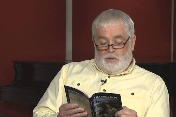 Author Hugh R. MacDonald reads from Trapper Boy