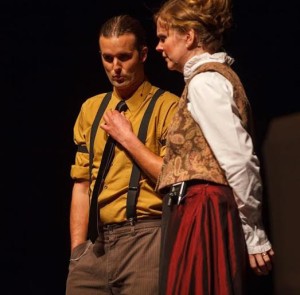 Barry Fougere and Lisa Cameron as John Archie and Nellie - photo: Derek Gallant