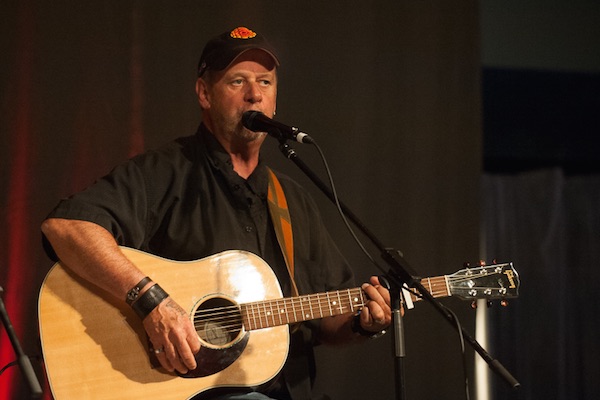 Cape Breton singer-songwriter Buddy MacDonald joins Laura Smith to kick 
off Makin' Waves Music Festival this Thursday at the Bandshell in Wentworth Park - photo: Murd Smith