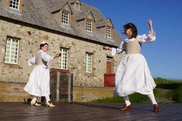Louisbourg's latest murder mystery Petticoat Duel runs Thursdays throughout the Summer...