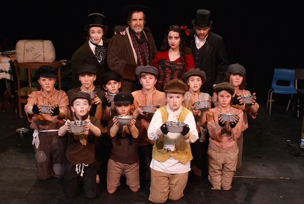 A squad of hungry orphans seem like ready recruits for Fagin and his gang in the Cape Breton University Boardmore Theatre’s production of “Oliver!” running until February 26.