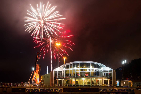 Fireworks on the CBRM Waterfront - photo: Chris Walzak